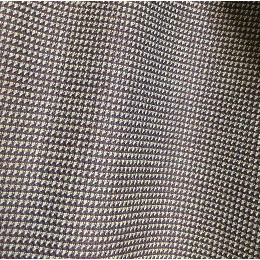 Mens Cremeux Loro Piana Wool Blazer Size 48R Gray Houndstooth Flawed